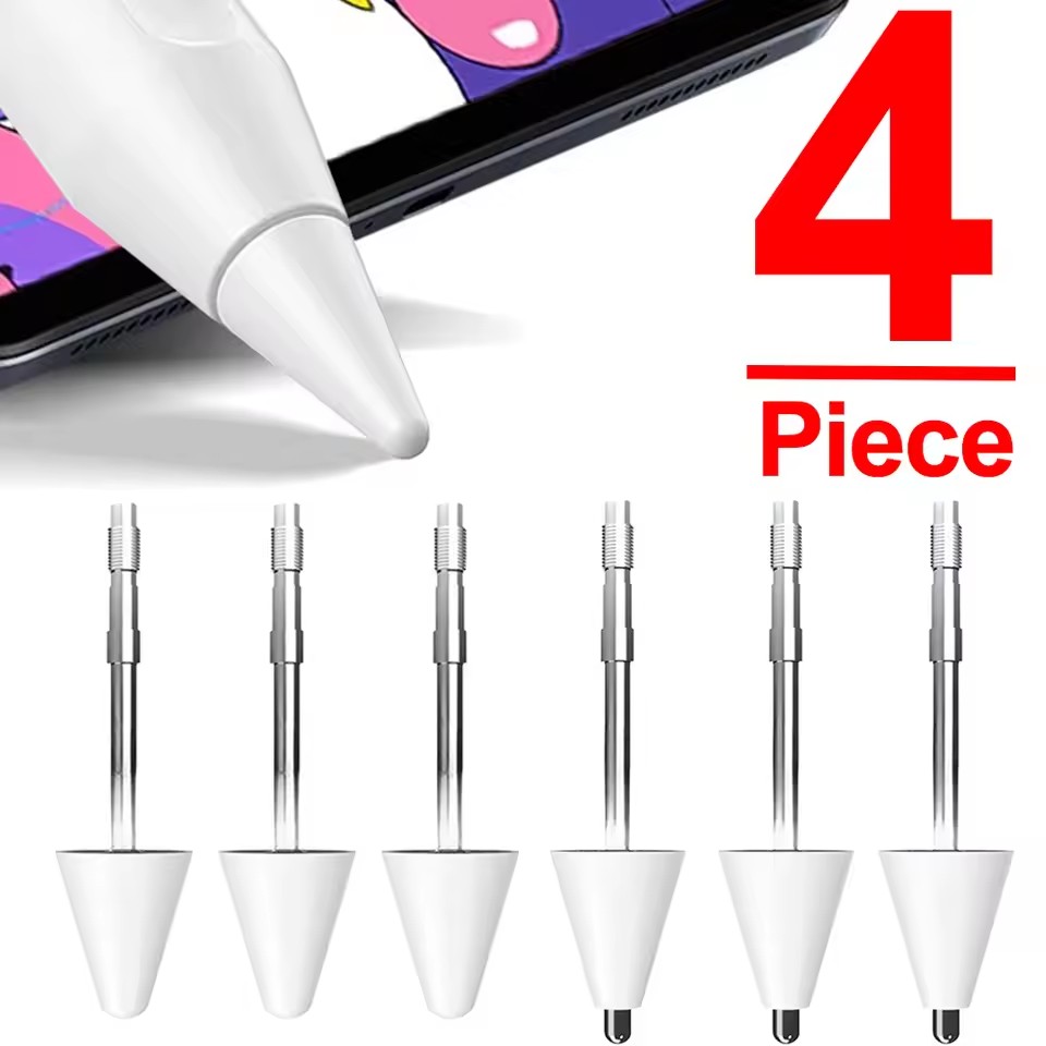 Tablet Drawing Accessories - 1/4 個交換用スタイラスペンチップ Xiaomi Redmi スマートペンシル用ペン先金属耐摩耗性スペアペンチップ Mi