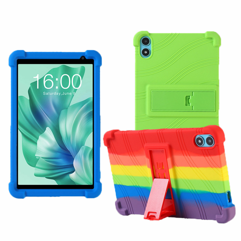 Teclast Tablet Accessories - タブレットケースカバー Teclast P85T 8 インチタブレットバックホルダースタンド耐衝撃シリコンケース Teclast