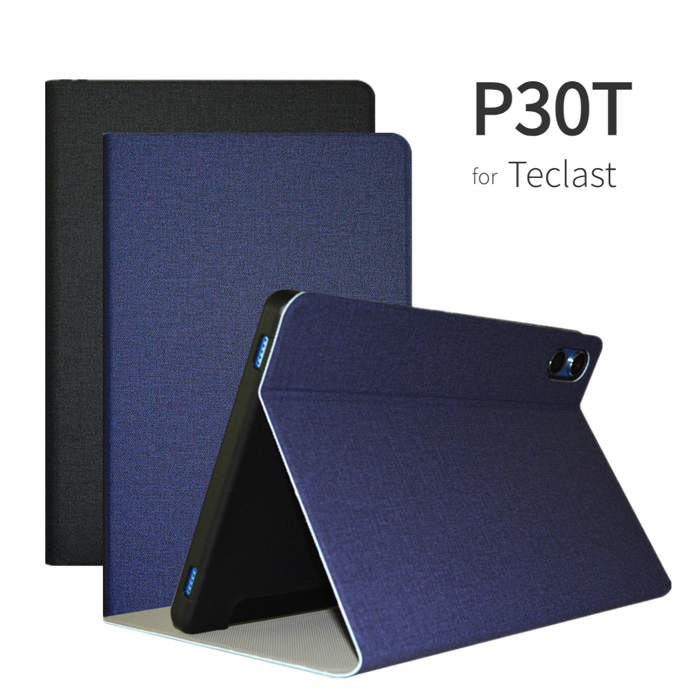 Teclast Tablet Accessories - Teclast-p30tタブレット用スマートケース,折りたたみ式スタンド付き,保護シェル,ソフトtpuバックカバー,10.1インチ,2023