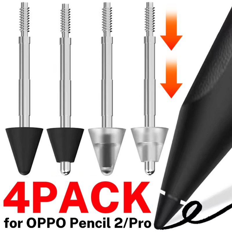 Tablet Drawing Accessories - OPPO Pencil 2/Pro 用ペン先 交換用ペン先 耐摩耗性タッチスタイラスペンリフィル
