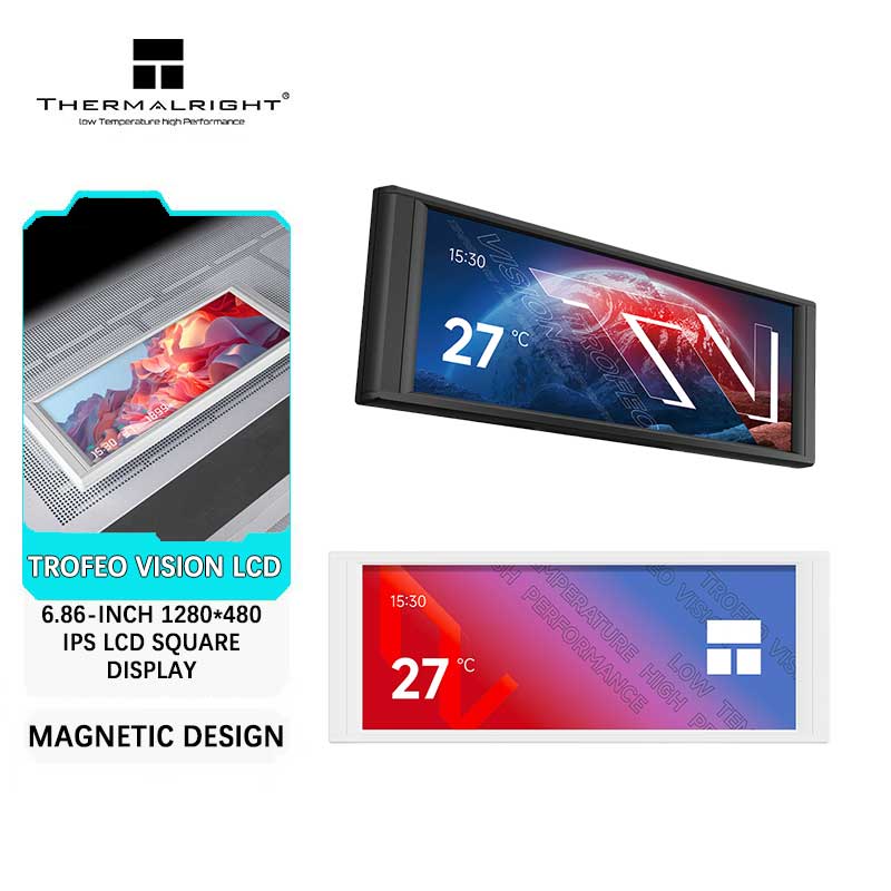 Magnetic Case Smart - Thermalright TROFEO VISION LCD 6.86 インチフルカラーディスプレイ