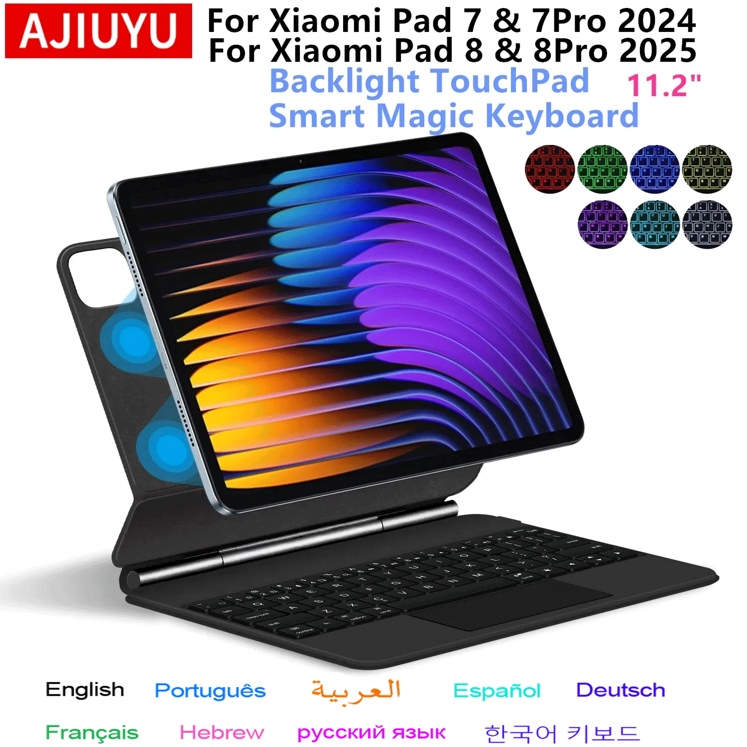 Tablet Keyboard Case - Xiaomi Pad 7 2024 Mi Pad