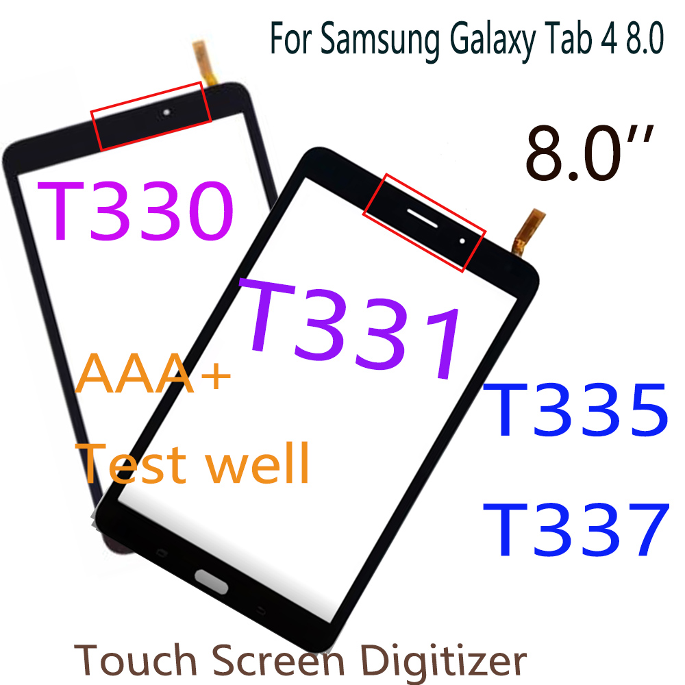Galaxy Tablet Accessories - サムスンギャラクシータブ4,タッチスクリーンデジタイザー,t330,t331,t332,t335,SM-T330, SM-T331