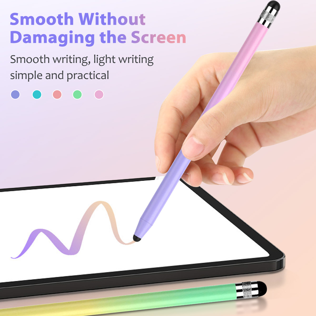 ユニバーサル2in1スタイラスペン、Androidスマートフ - Tablet Accessories For Kids のレビューと価格