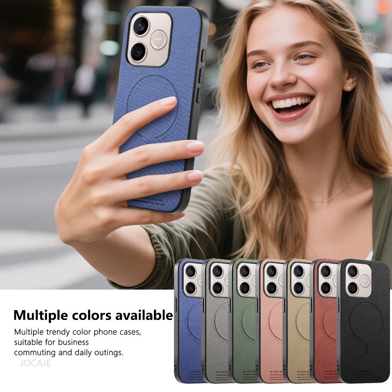 ファブリックテクスチャレザー磁気ケース Honor 600  - Magnetic Case Smart のレビューと価格