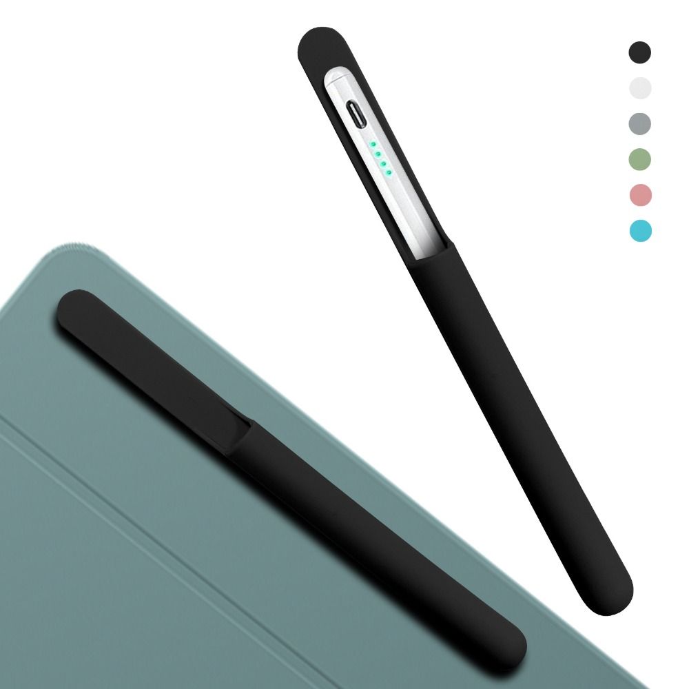 新しいシリコン製ペンホルダー、粘着式で柔軟なタブレットスタイ - Tablet Accessories For Kids のレビューと価格