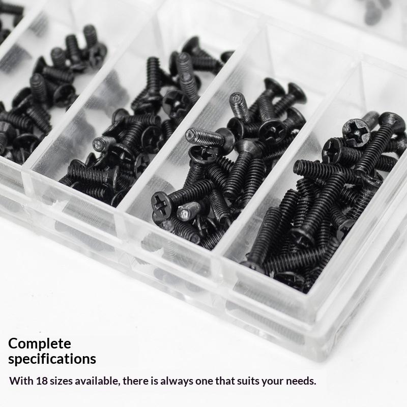新品1セット 時計用ネジボックス 18種類ネジキット ミニ平 - Tablet Accessories Set のレビューと価格