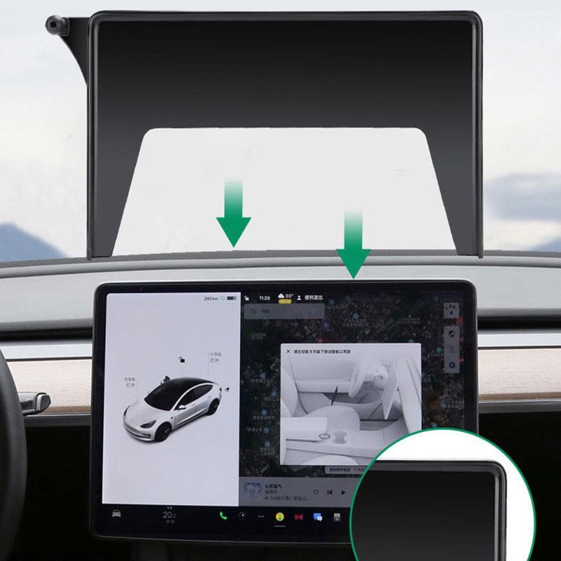 スクリーン電話スタンドベーステスラモデル 3/Y スクリーン - Tesla Tablet Accessories のレビューと価格