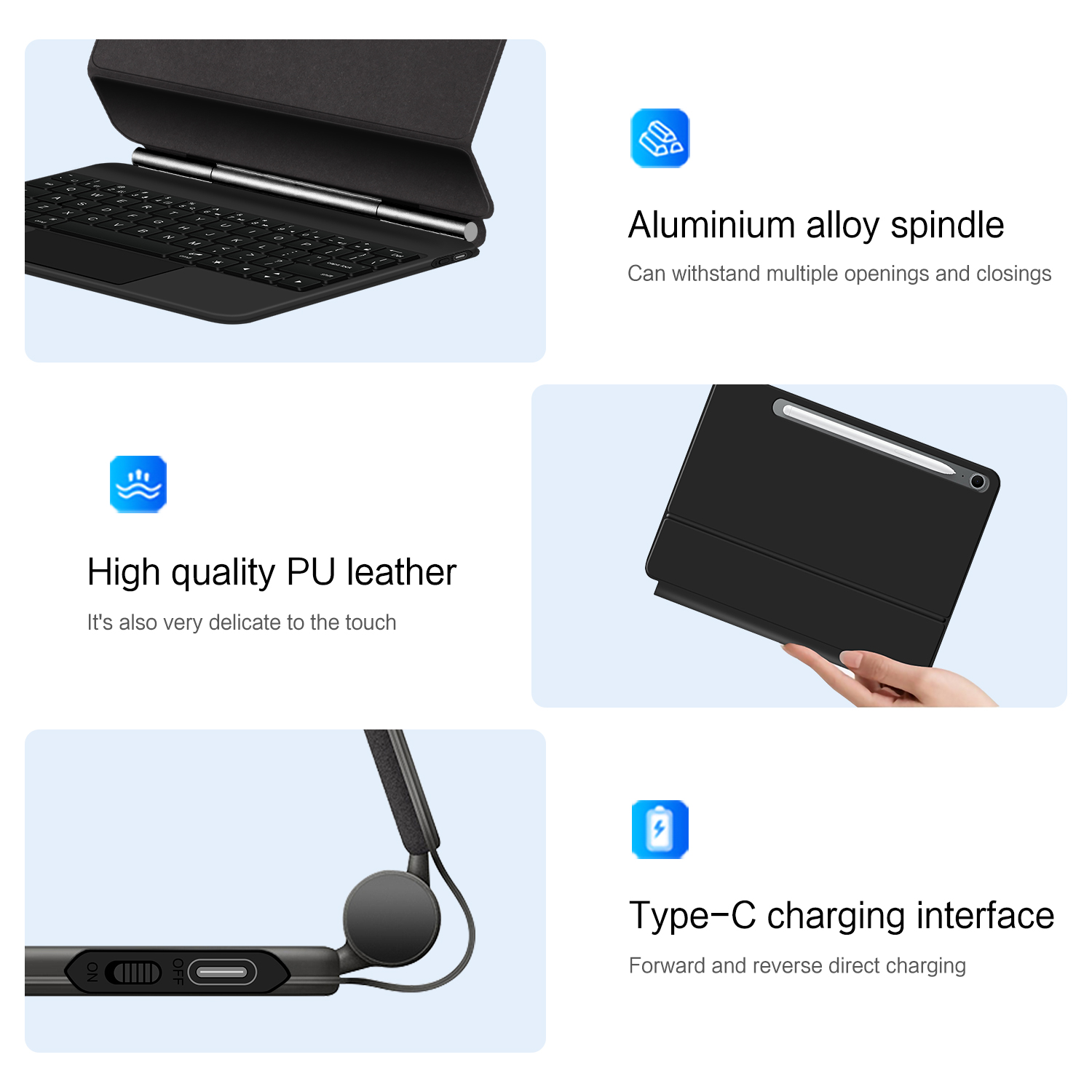Samsung Galaxy Tab S10 FE / S9 - Magnetic Case Smart のレビューと価格