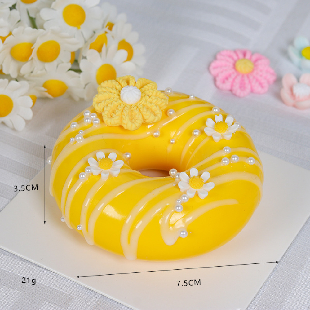 リアルなドーナツマグネット装飾食品モデルシミュレーションデザ - Office Table Accessories Unique のレビューと価格