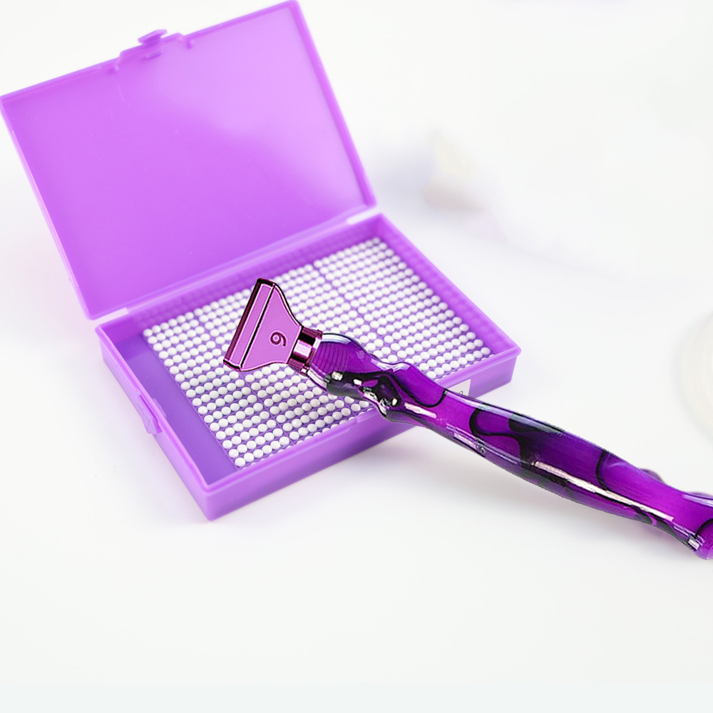 ダイヤモンドペイントペンアクセサリーツールセット、金属ステン - Case With Pencil Holder のレビューと価格