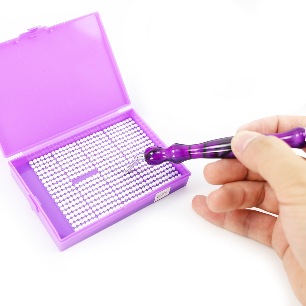 ダイヤモンドペイントペンアクセサリーツールセット、金属ステン - Case With Pencil Holder のレビューと価格