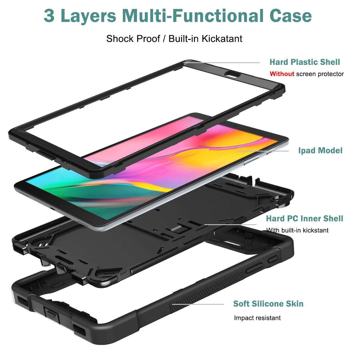 スタンド付き耐衝撃ケース,Samsung Galaxy Ta - Vortex Tablet Accessories のレビューと価格