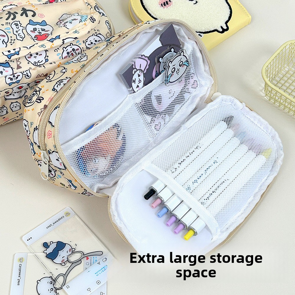 ジイ ペインバッグ ペンケース 大容量 文房具ポーチ うさぎ - Case With Pencil Holder のレビューと価格
