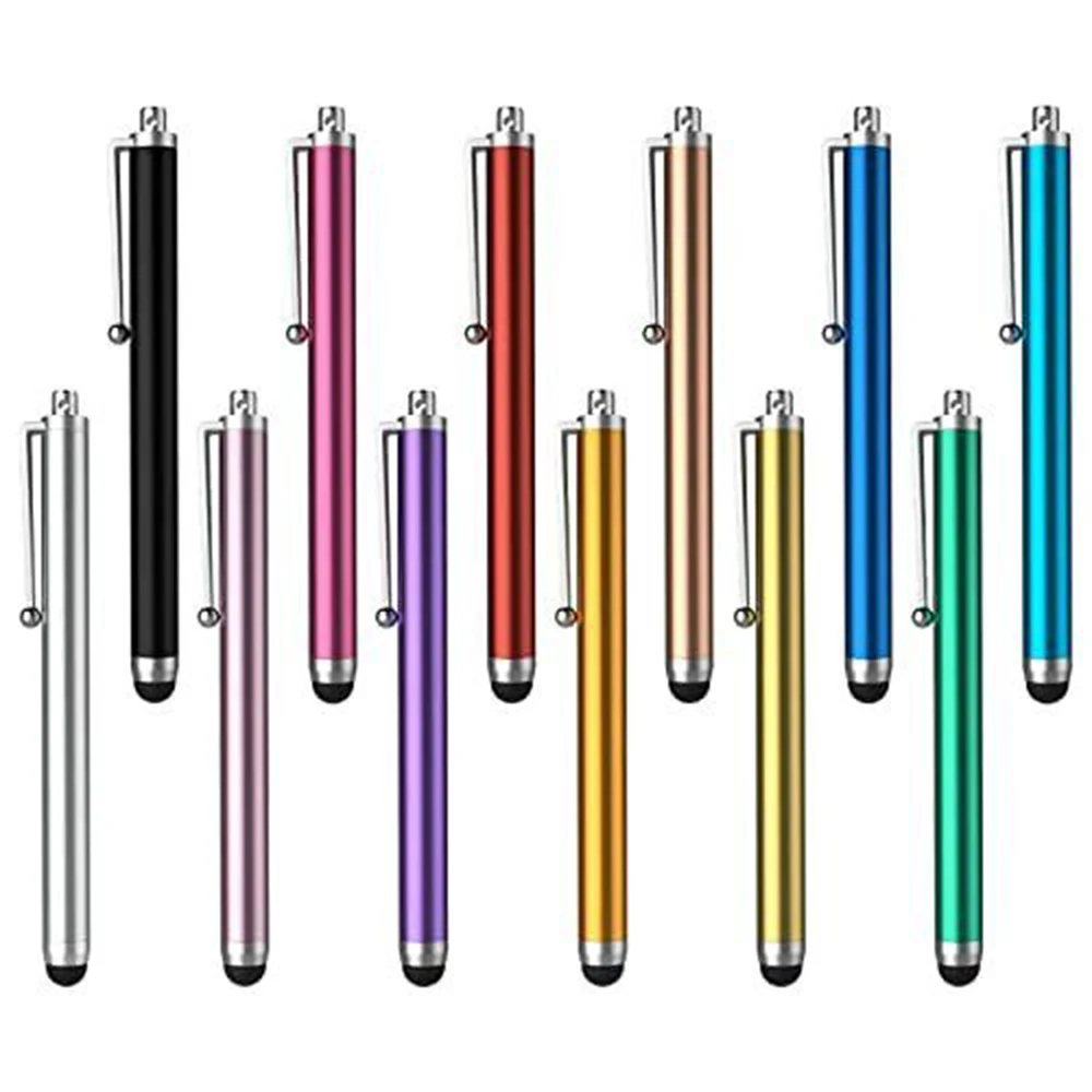 10 ピース/ロットユニバーサルスタイラスペン描画鉛筆容量性 - Tablet Accessories For Kids のレビューと価格