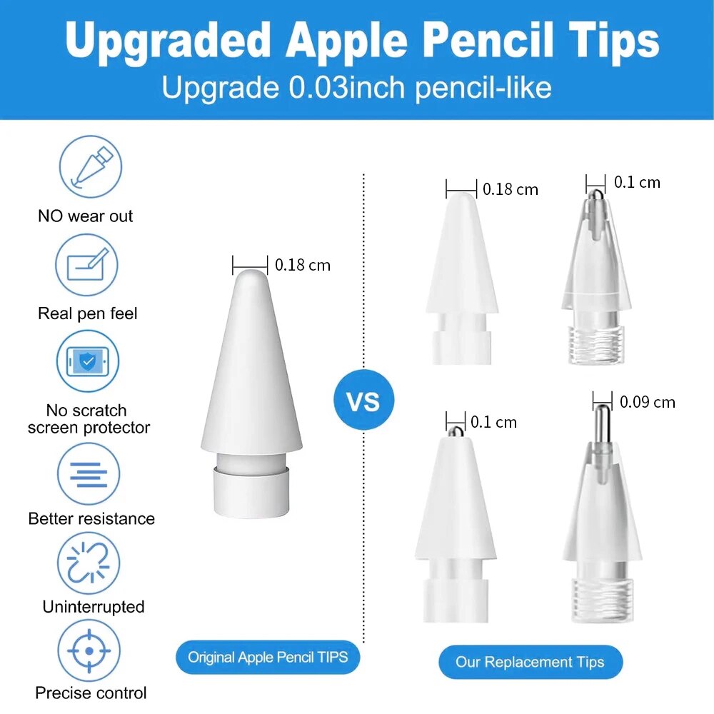 Apple Pencil 用ペン先鉛筆ケース Apple P - Tablet Drawing Accessories のレビューと価格