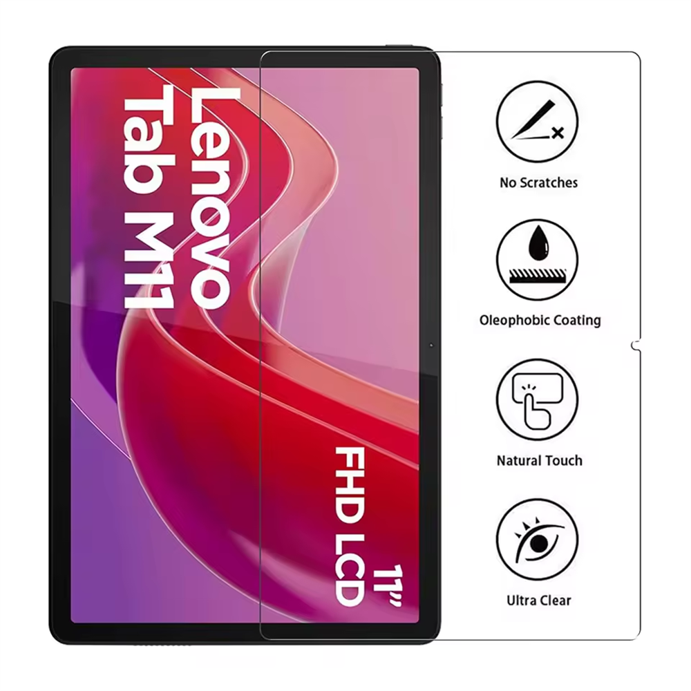 1 個 9H 強化ガラスタブレットスクリーンプロテクター L - Lenovo Tablet M11 Accessories のレビューと価格
