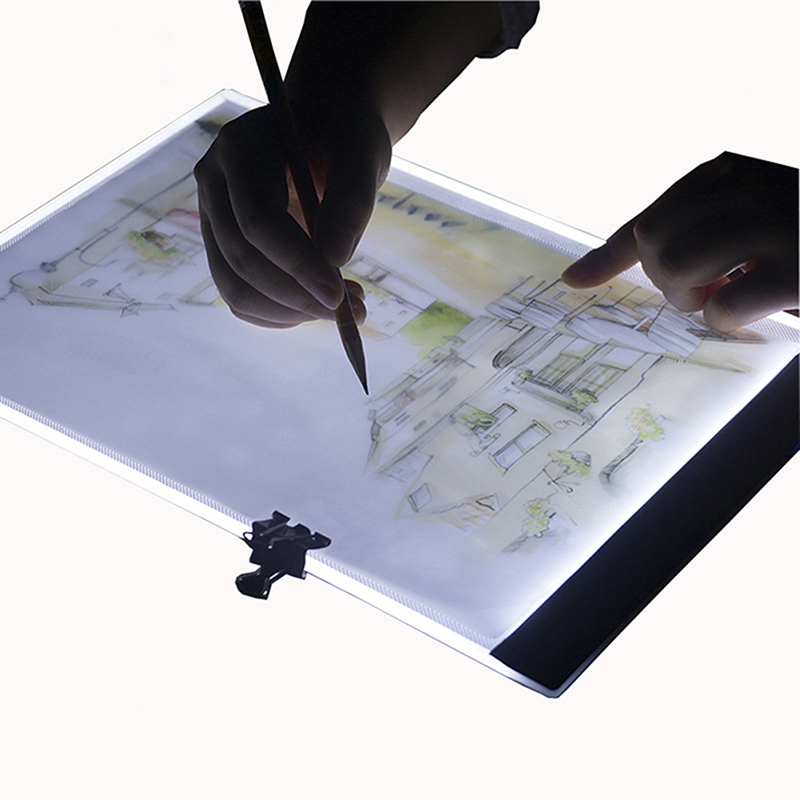 LEDライトボックス付き描画タブレット、薄いアートステンシル - Tablet Drawing Accessories のレビューと価格