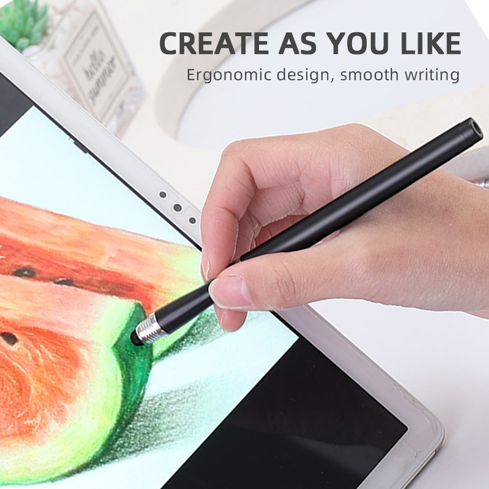 2in1 スタイラスペンユニバーサル描画タブレット容量性スク - Teclast Tablet Accessories のレビューと価格