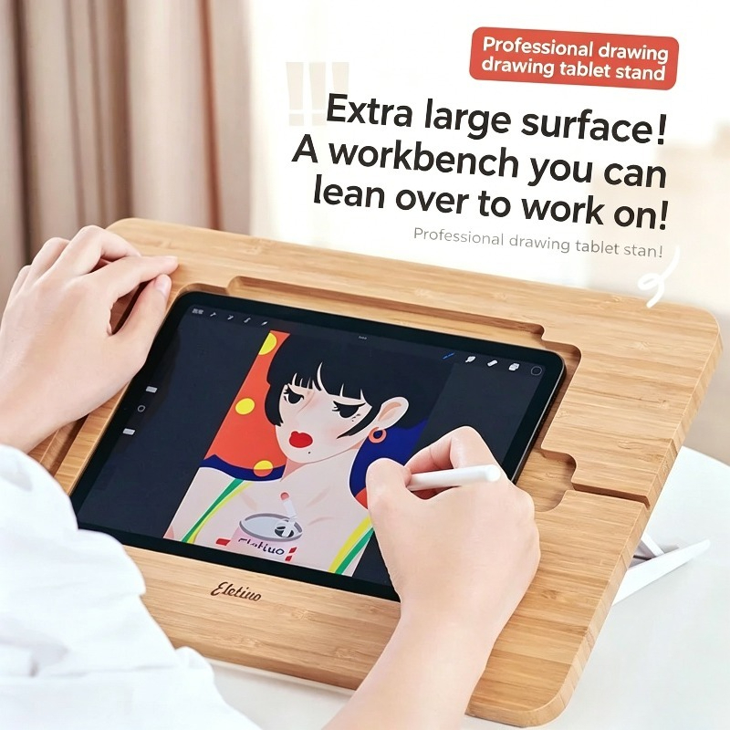 絵画ブラケット木製デスクトップタブレット手描き特殊絵画 12 - Tablet Drawing Accessories のレビューと価格