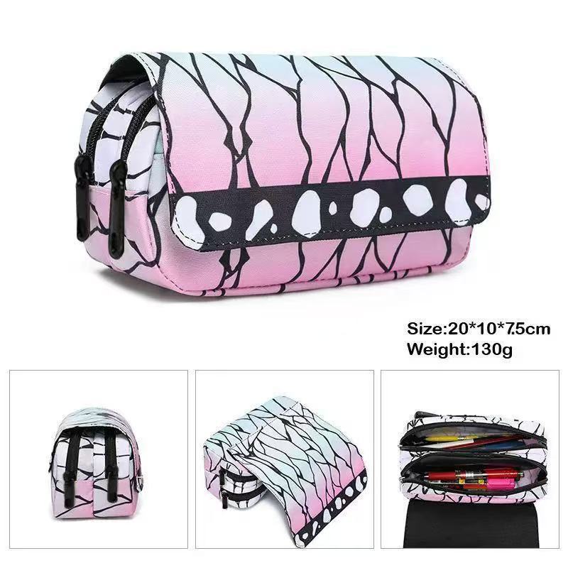 鬼滅の刃 大容量フリップトップペンシルケース ポータブルコス - Case With Pencil Holder のレビューと価格