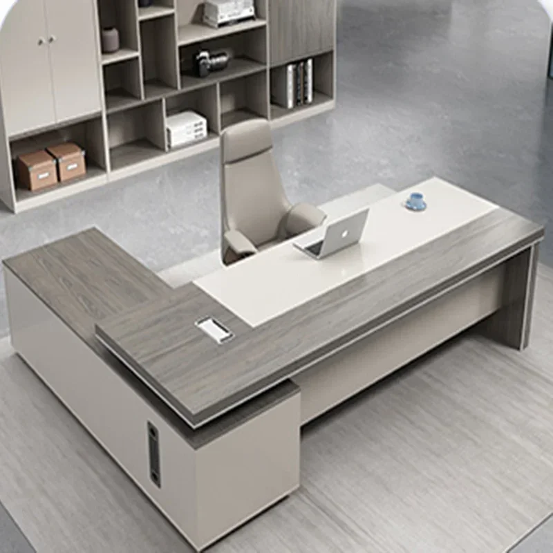 ポストモダンエグゼクティブテーブル コンピューターオフィス  - Office Table Accessories Unique のレビューと価格