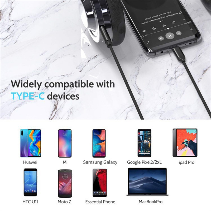 USB Type-C - 3.5mm AUXオーディオケーブ - Galaxy Tablet Accessories のレビューと価格