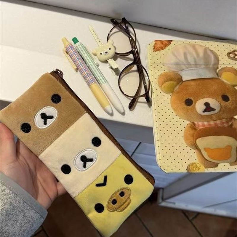 インスタイルリラックマスプライスペンケース漫画アニメ大容量ジ - Case With Pencil Holder のレビューと価格