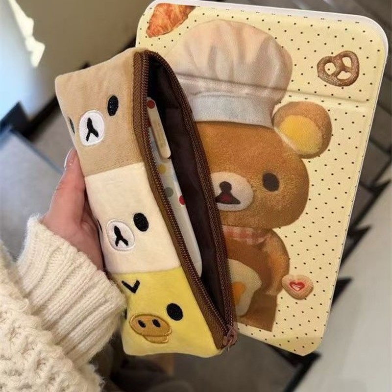 インスタイルリラックマスプライスペンケース漫画アニメ大容量ジ - Case With Pencil Holder のレビューと価格