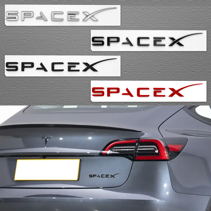 3D ABSロゴ文字 車 トランク フェンダー サイドバッジ - Tesla Tablet Accessories のレビューと価格