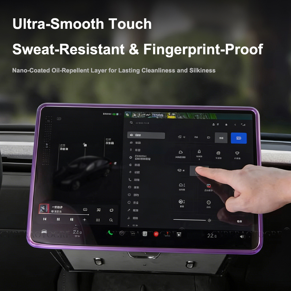 テスラ モデルY ジュニパー 2026 16インチ 強化ガラ - Screen Protector Matte のレビューと価格